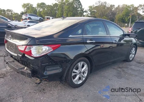 2013 Hyundai Sonata Limited из США, поврежденный, VIN 5NPEC4AC8DH572617